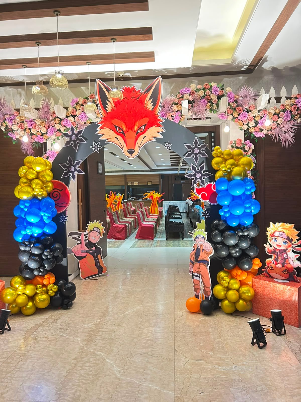 Anime Balloon Arch Decoration